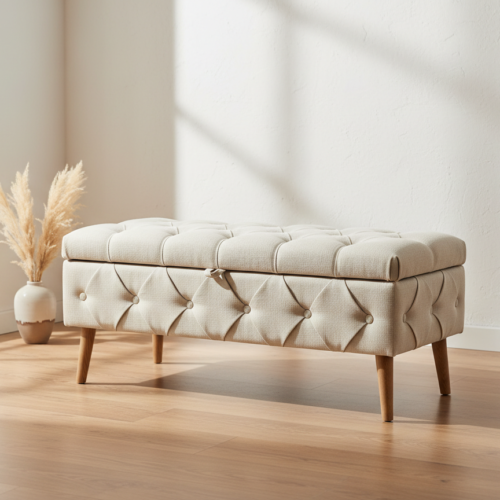 Ottoman White Storage box with box Ottoman Storage box with Legs - - from £175
