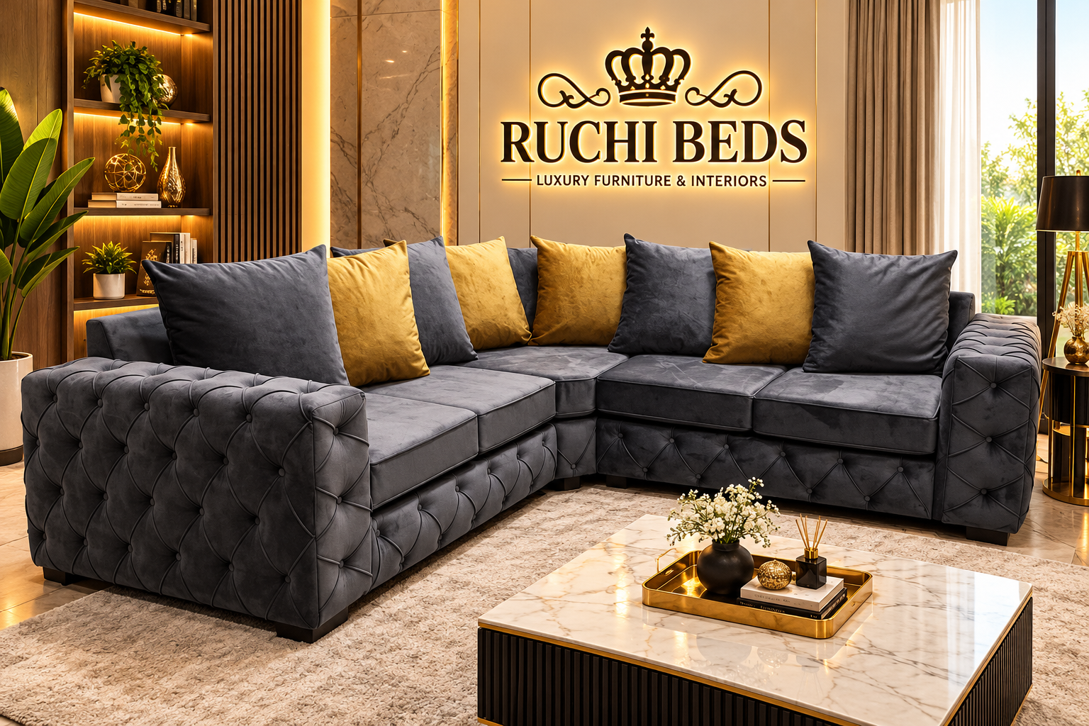 Ruchi Sofa - Corner 2