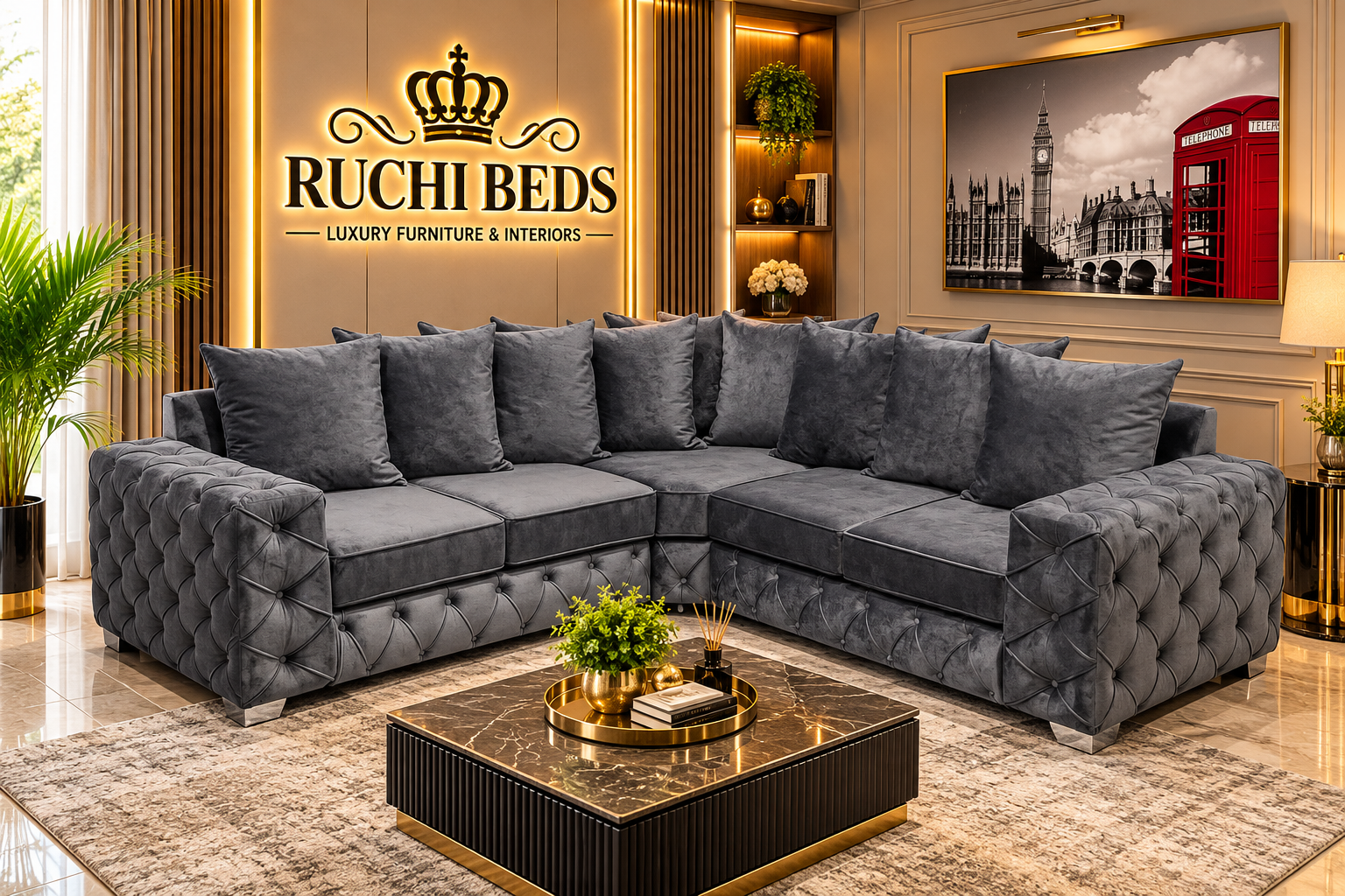 Ruchi Sofa - Corner 3