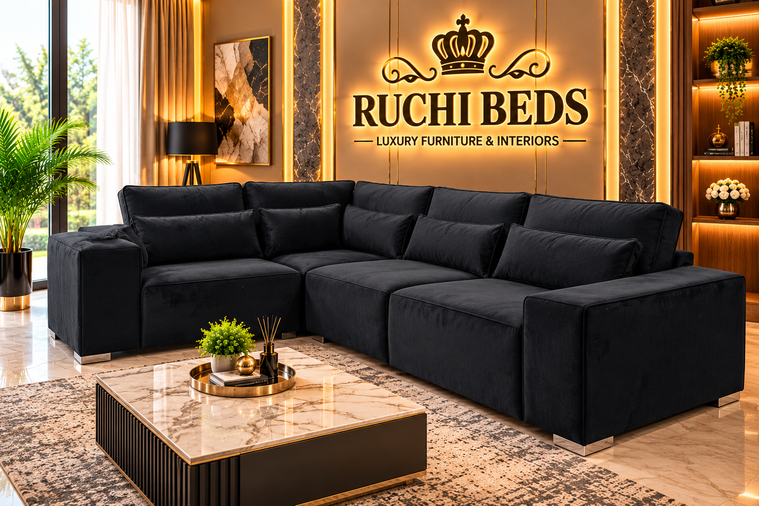 Ruchi Sofa - Corner 4