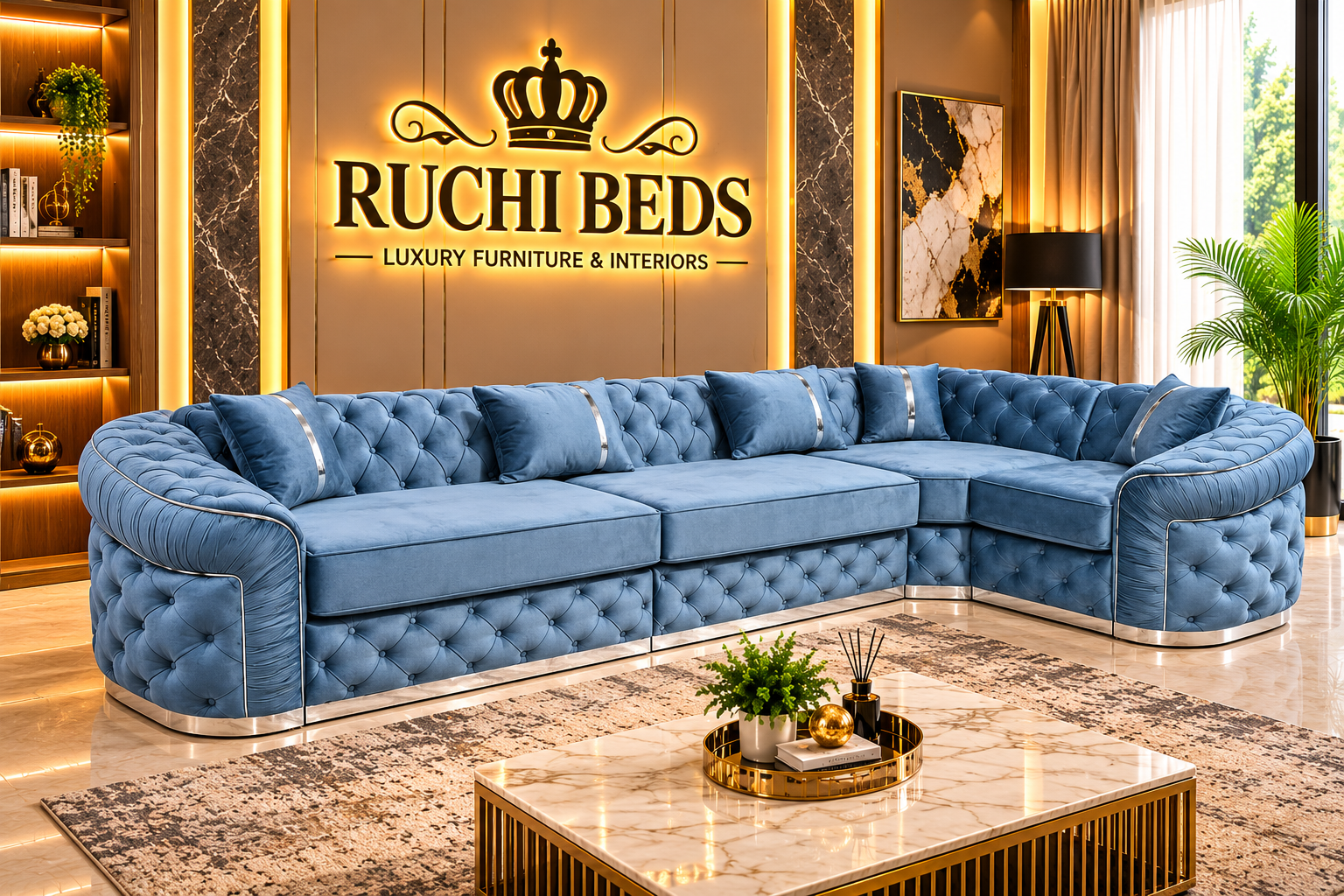 Ruchi Sofa - Chesterfield 1